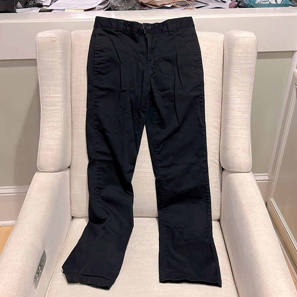 Boys black chinos. Size 16. Excellent condition